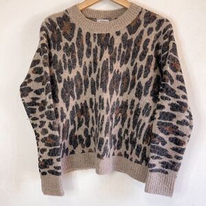 Rails Lana Spotted Hazel Alpaca Wool Sweater Size S